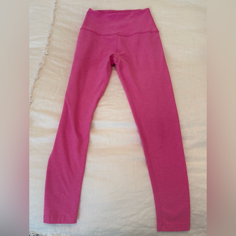 Beyond Yoga SpaceDyeCaught In the Midi Leggings - Pink